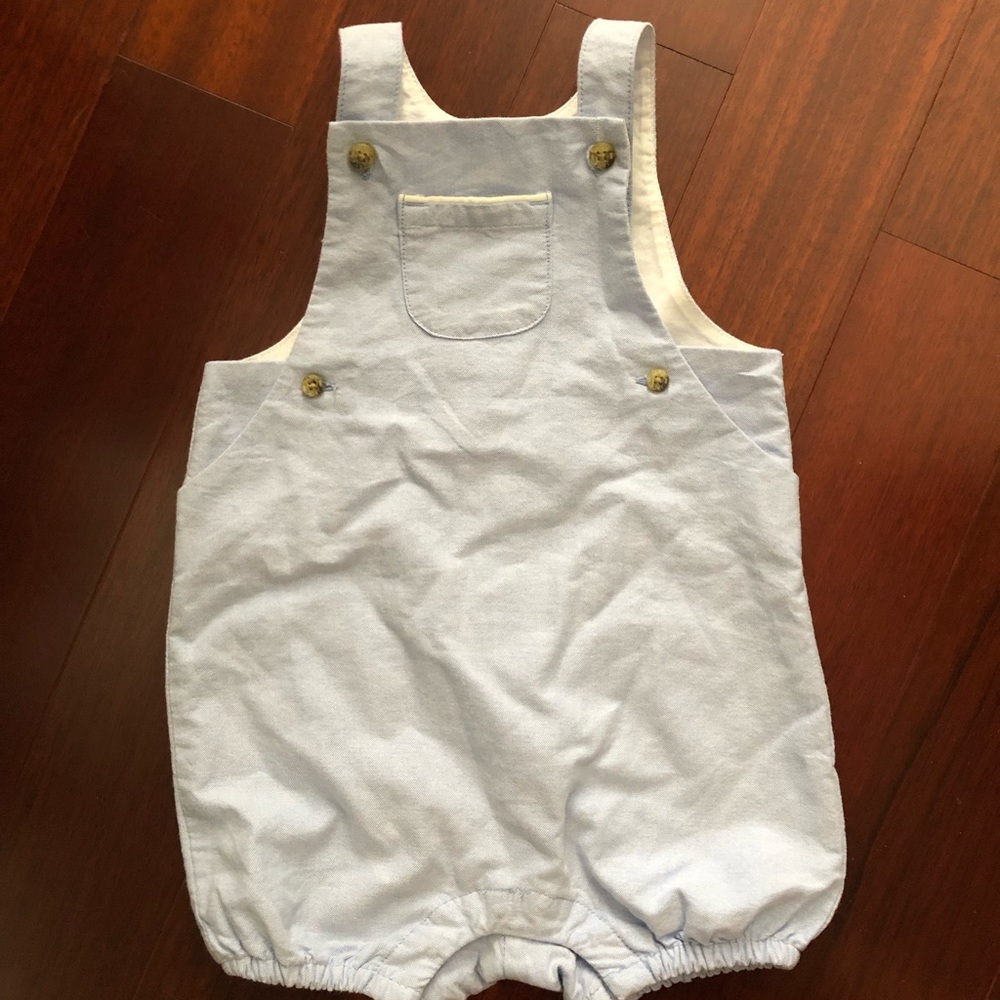 Janie and jack baby boy bib overalls